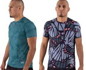 2-PACK of Dry Tech Shirts - Palm/Butterfly