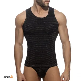 ADDICTED Reversible Regal Tank Top