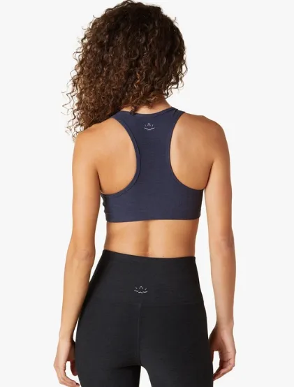 Beyond Yoga Spacedye Lift Your Spirits Bra- Nocturnal Navy
