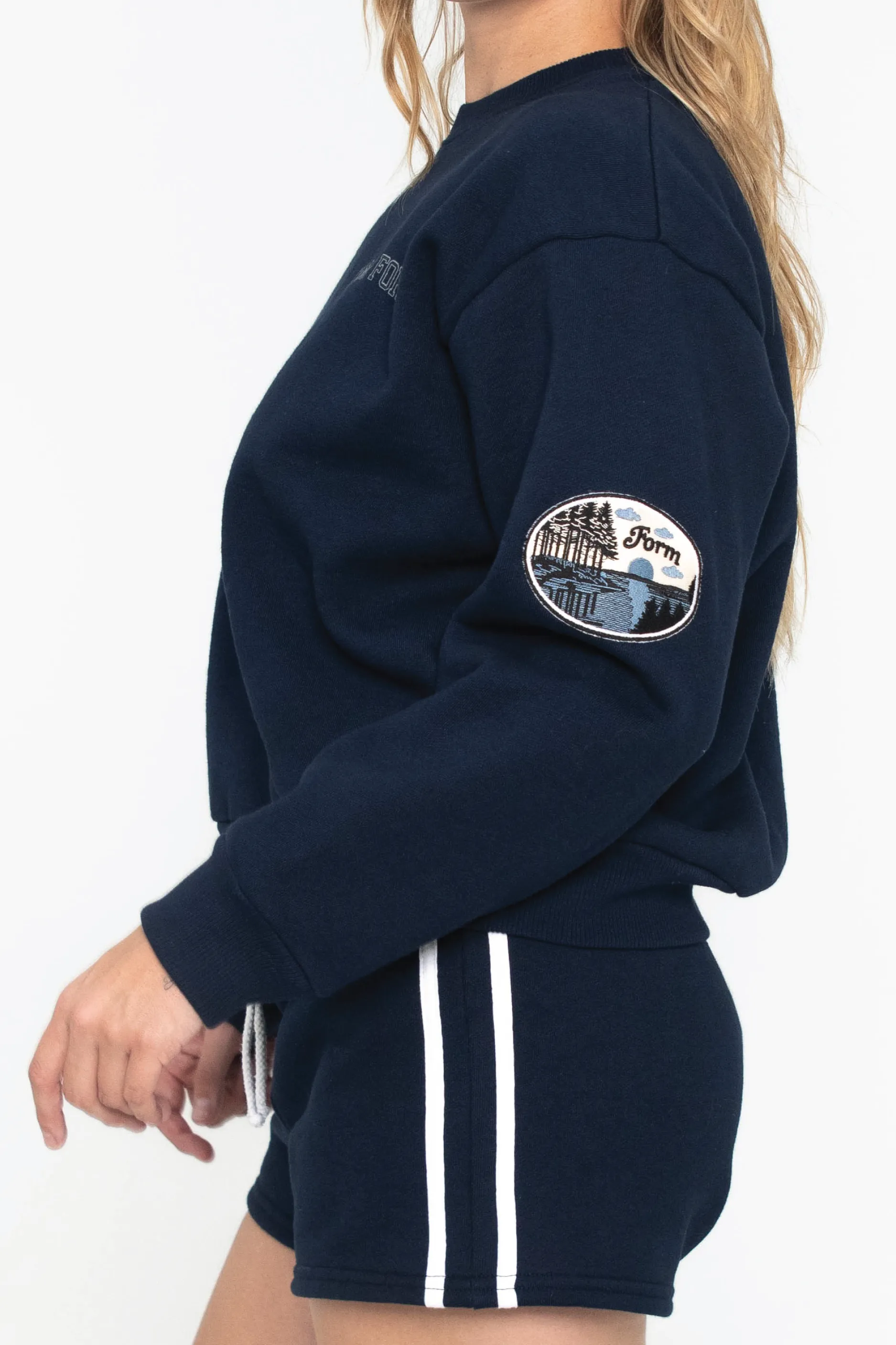 Camp Crewneck - Navy