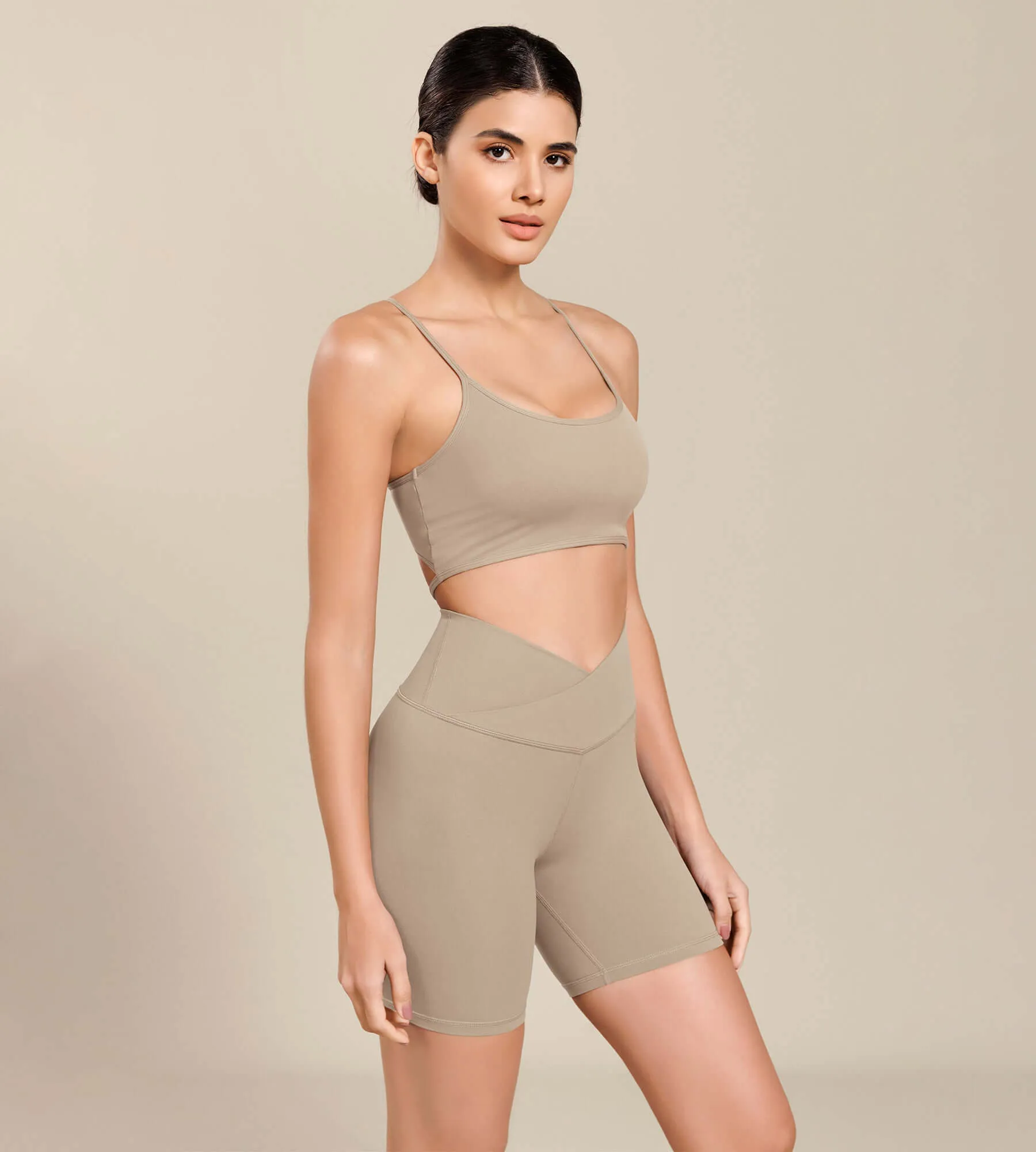 Cloud Feeling Halter Padding Sports Bra