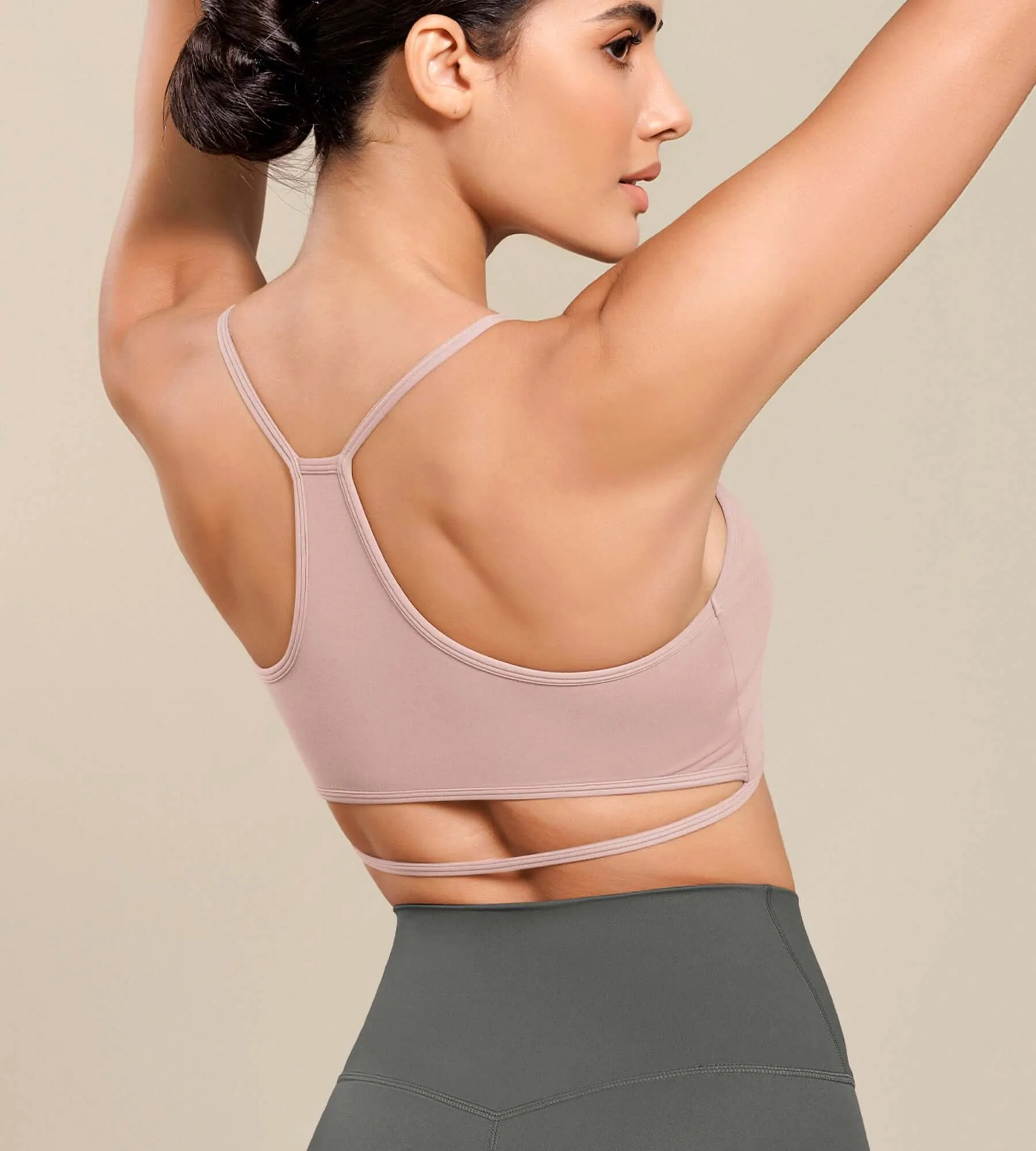 Cloud Feeling Halter Padding Sports Bra