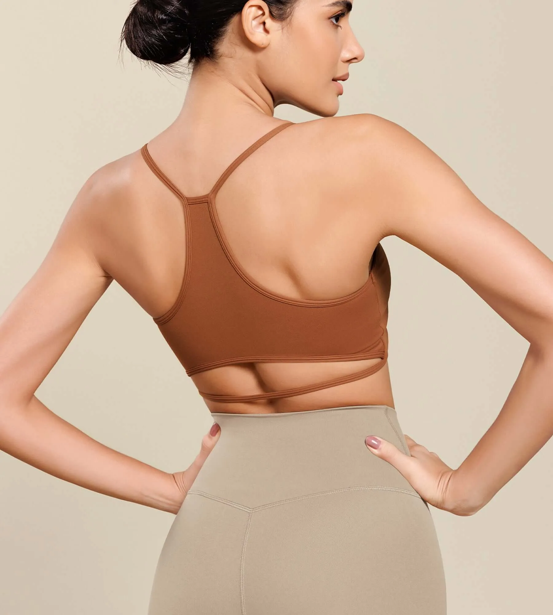 Cloud Feeling Halter Padding Sports Bra