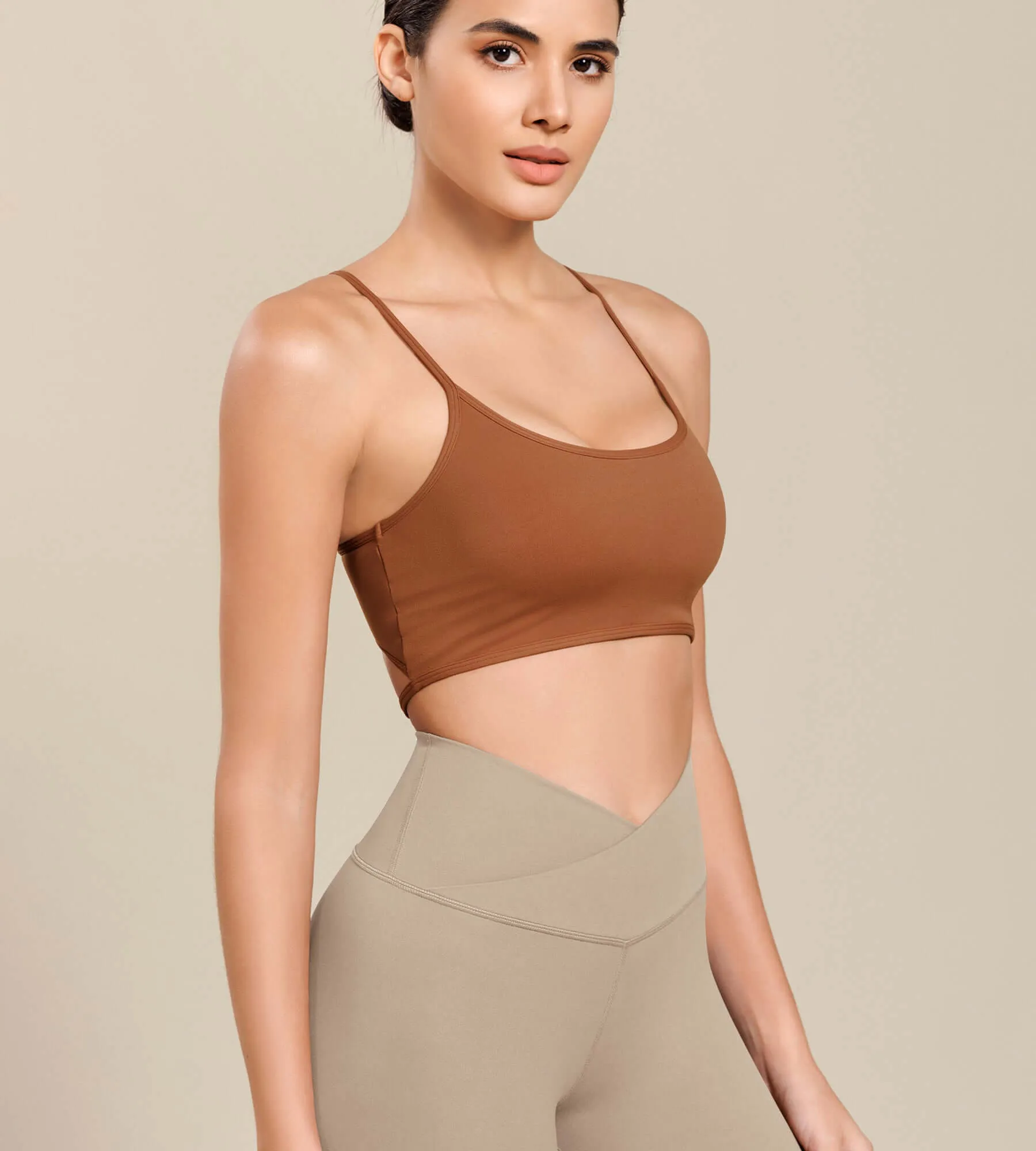 Cloud Feeling Halter Padding Sports Bra