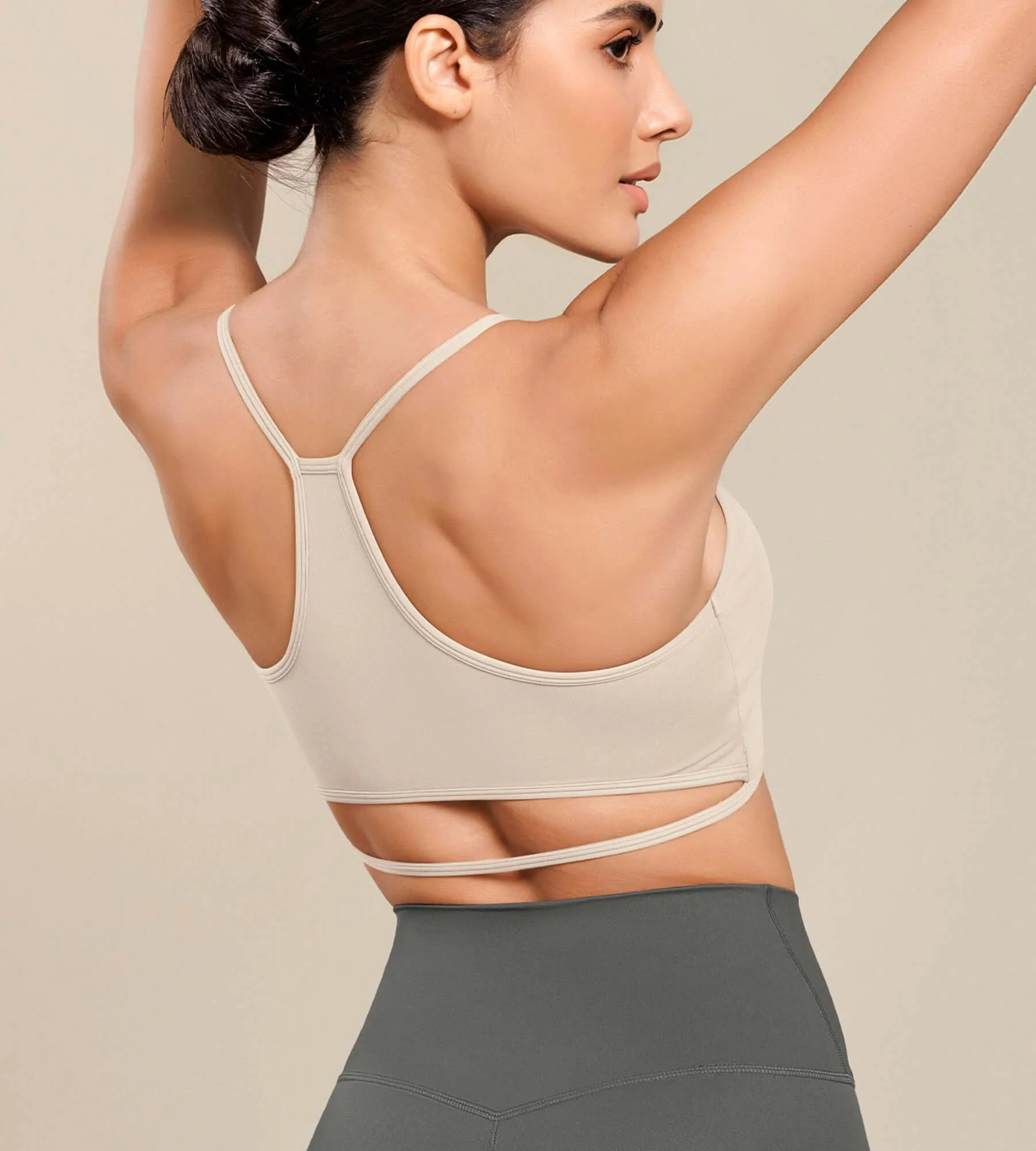 Cloud Feeling Halter Padding Sports Bra