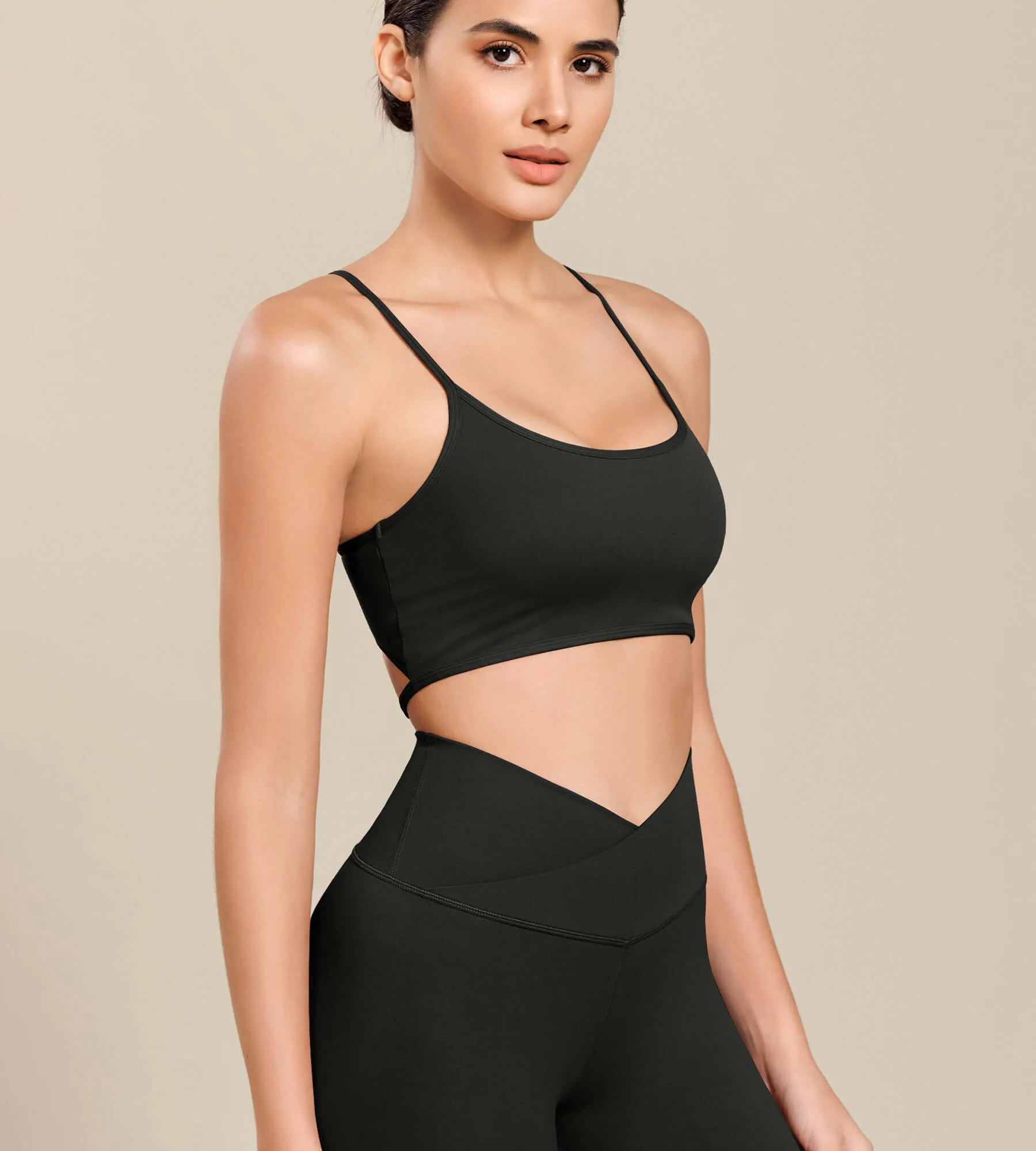Cloud Feeling Halter Padding Sports Bra