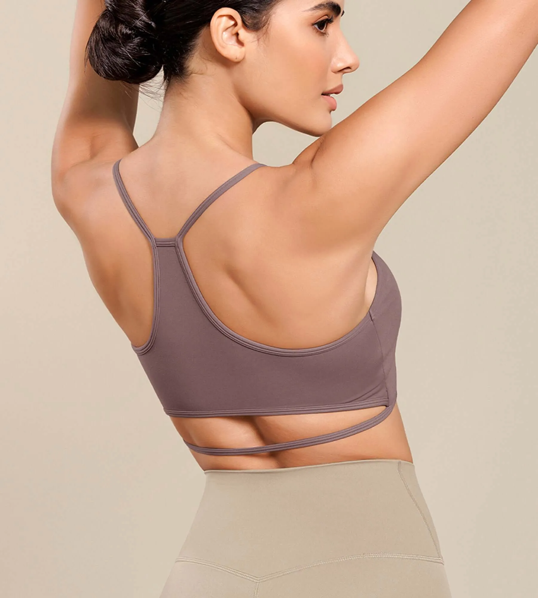 Cloud Feeling Halter Padding Sports Bra