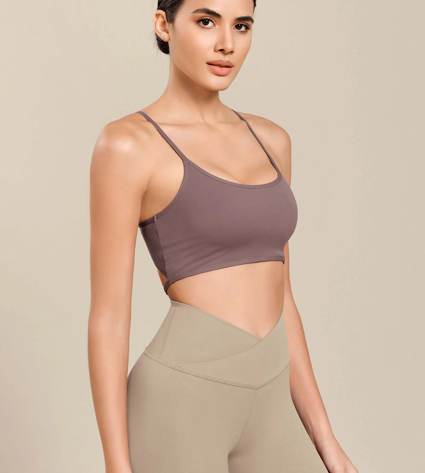 Cloud Feeling Halter Padding Sports Bra
