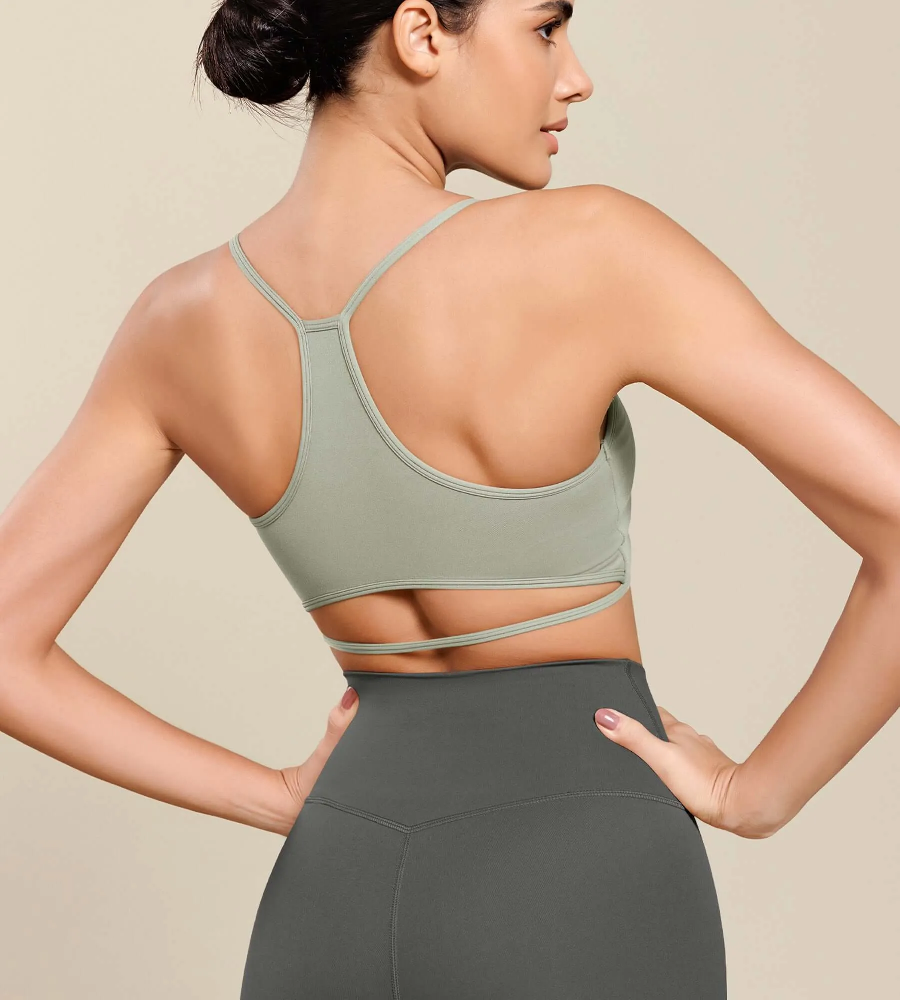 Cloud Feeling Halter Padding Sports Bra