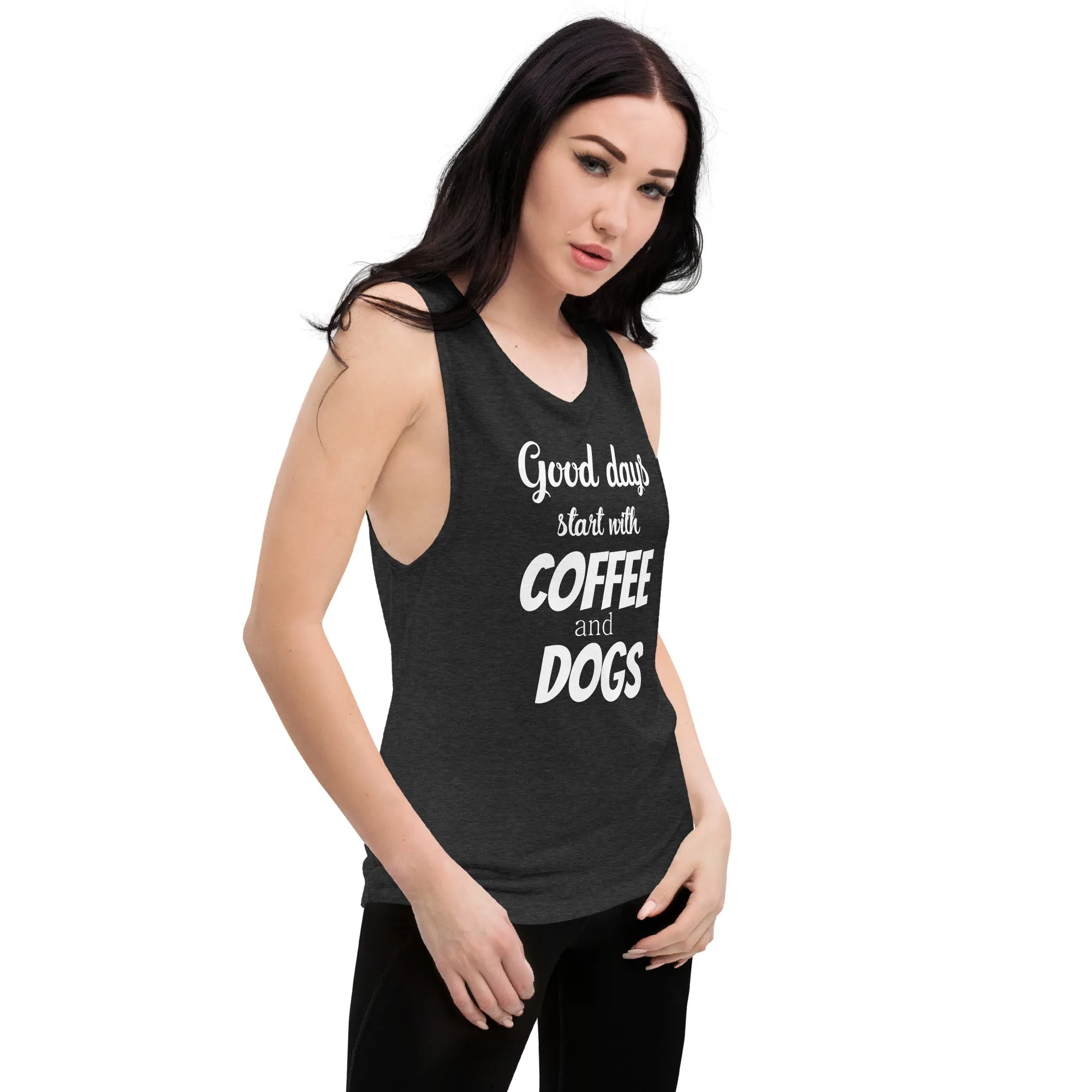 Coffee and dogs Women's Tank Top