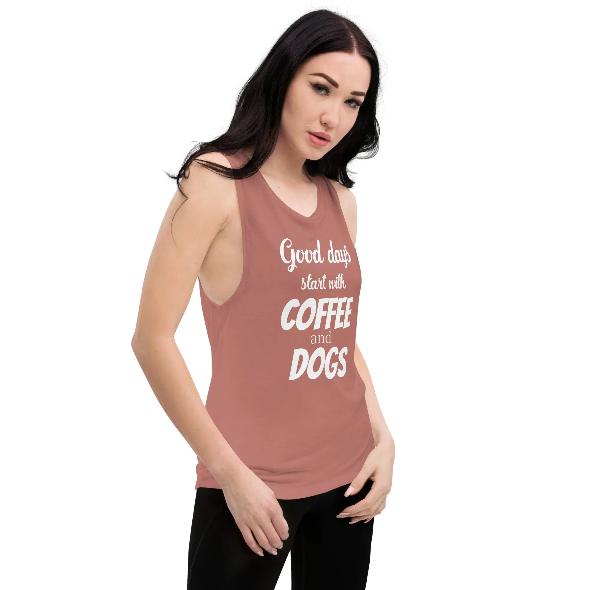 Coffee and dogs Women's Tank Top