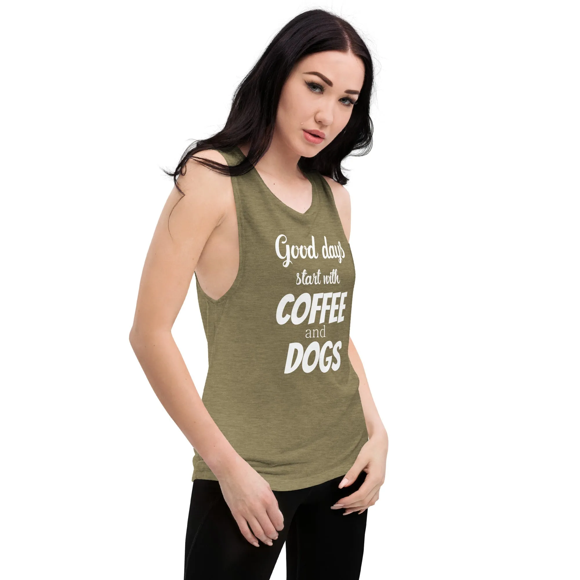 Coffee and dogs Women's Tank Top