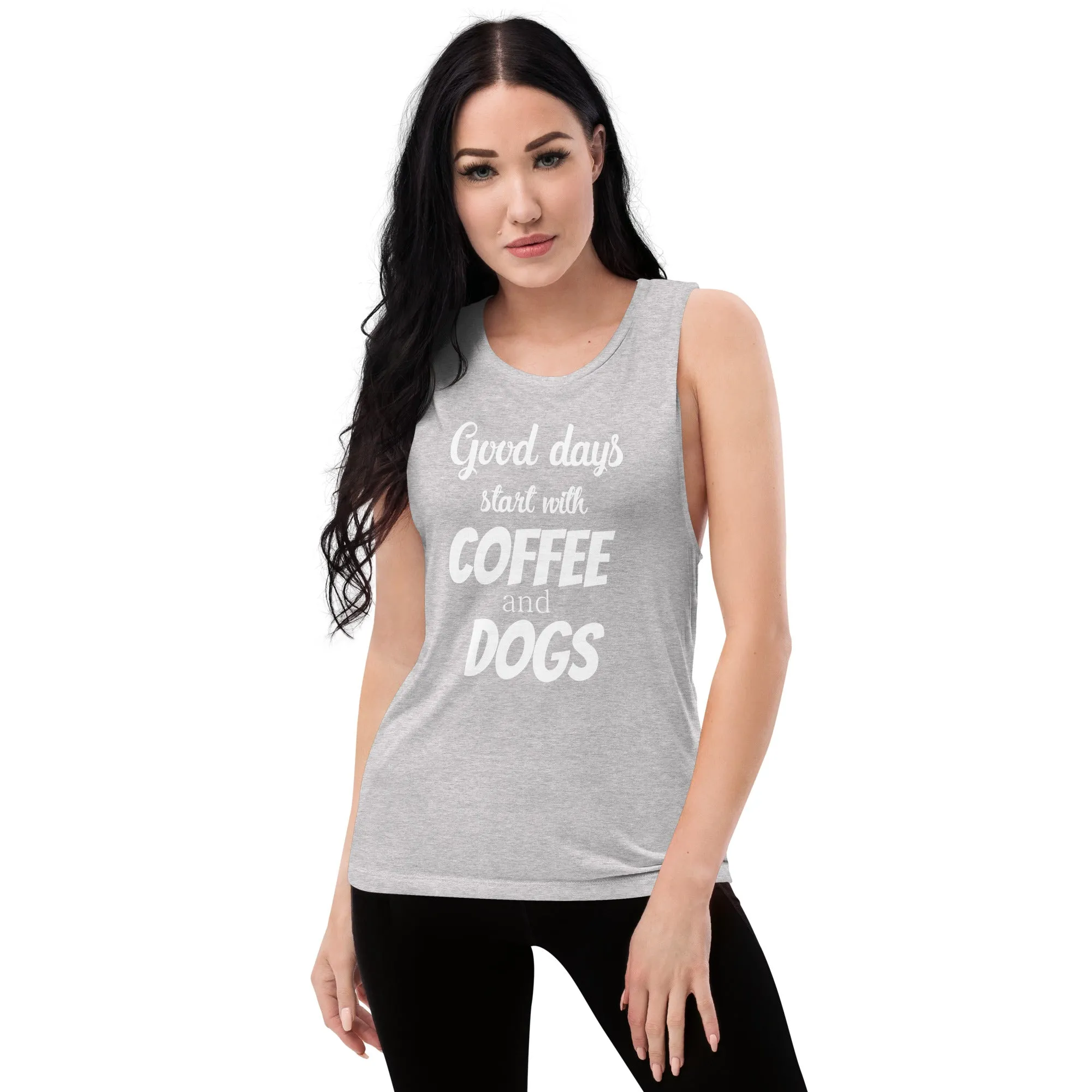 Coffee and dogs Women's Tank Top