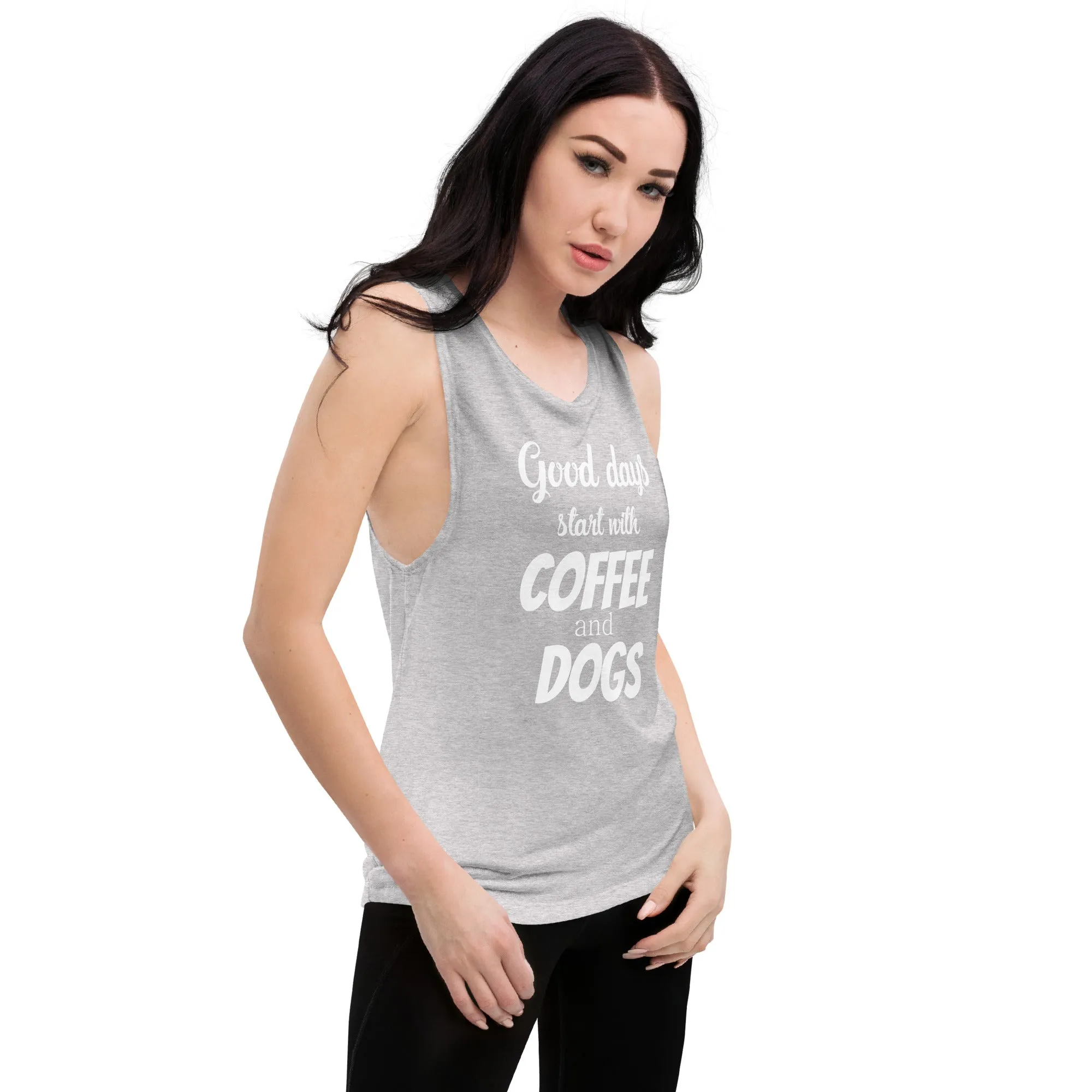 Coffee and dogs Women's Tank Top