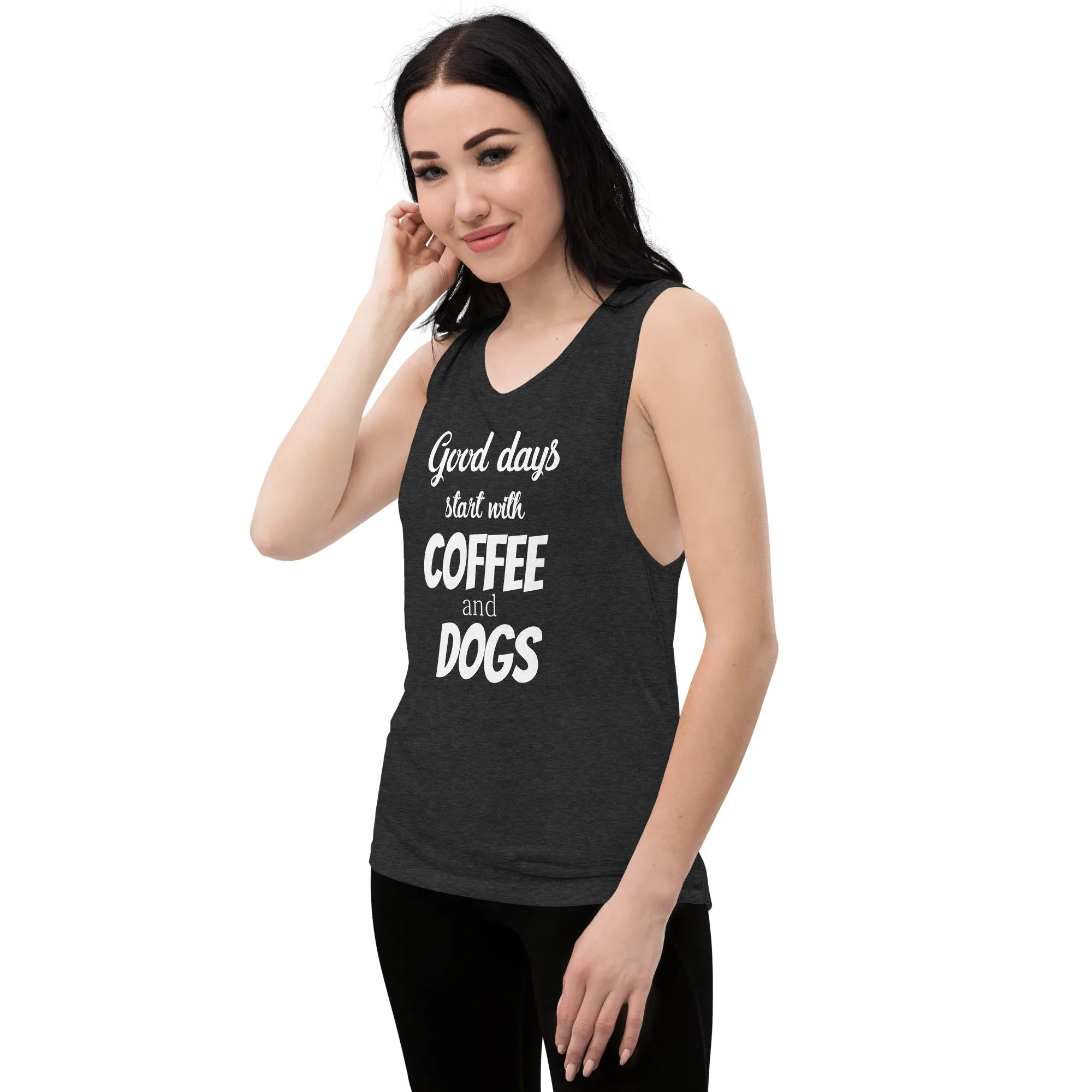 Coffee and dogs Women's Tank Top