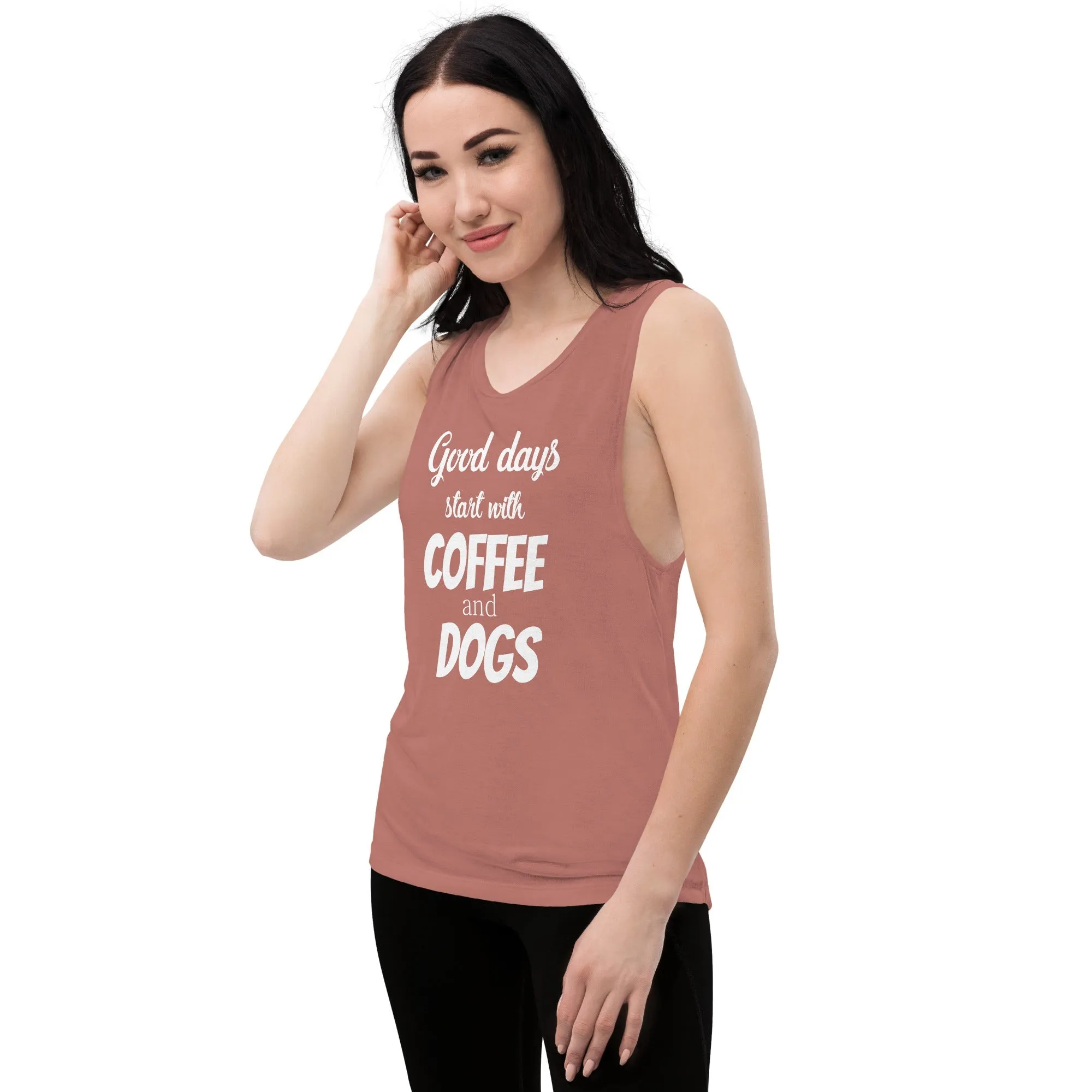 Coffee and dogs Women's Tank Top