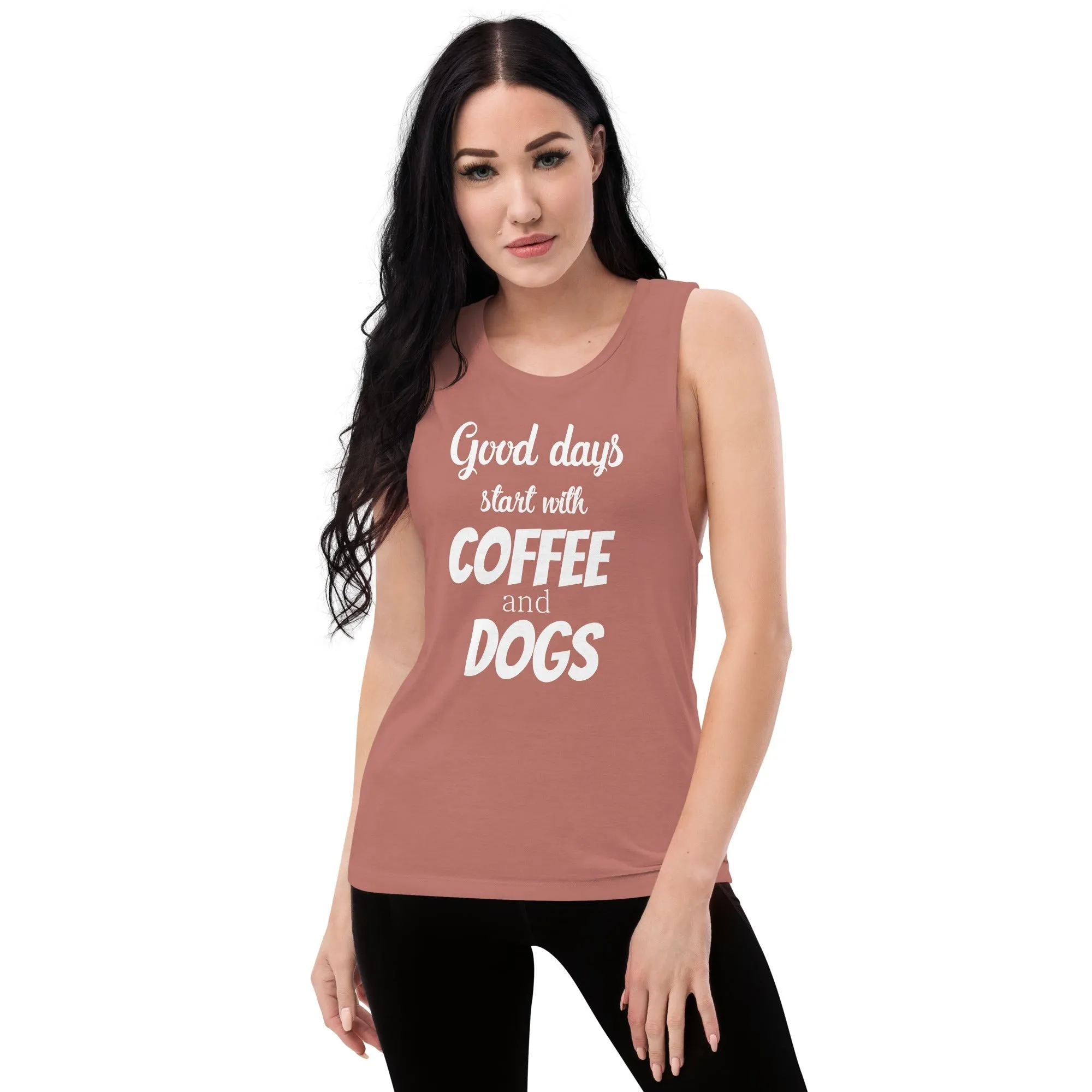Coffee and dogs Women's Tank Top