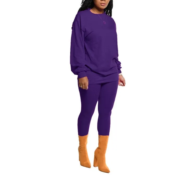 Comfy lounge 2piece leggings sweater set