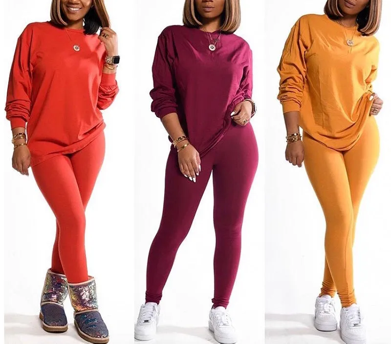 Comfy lounge 2piece leggings sweater set