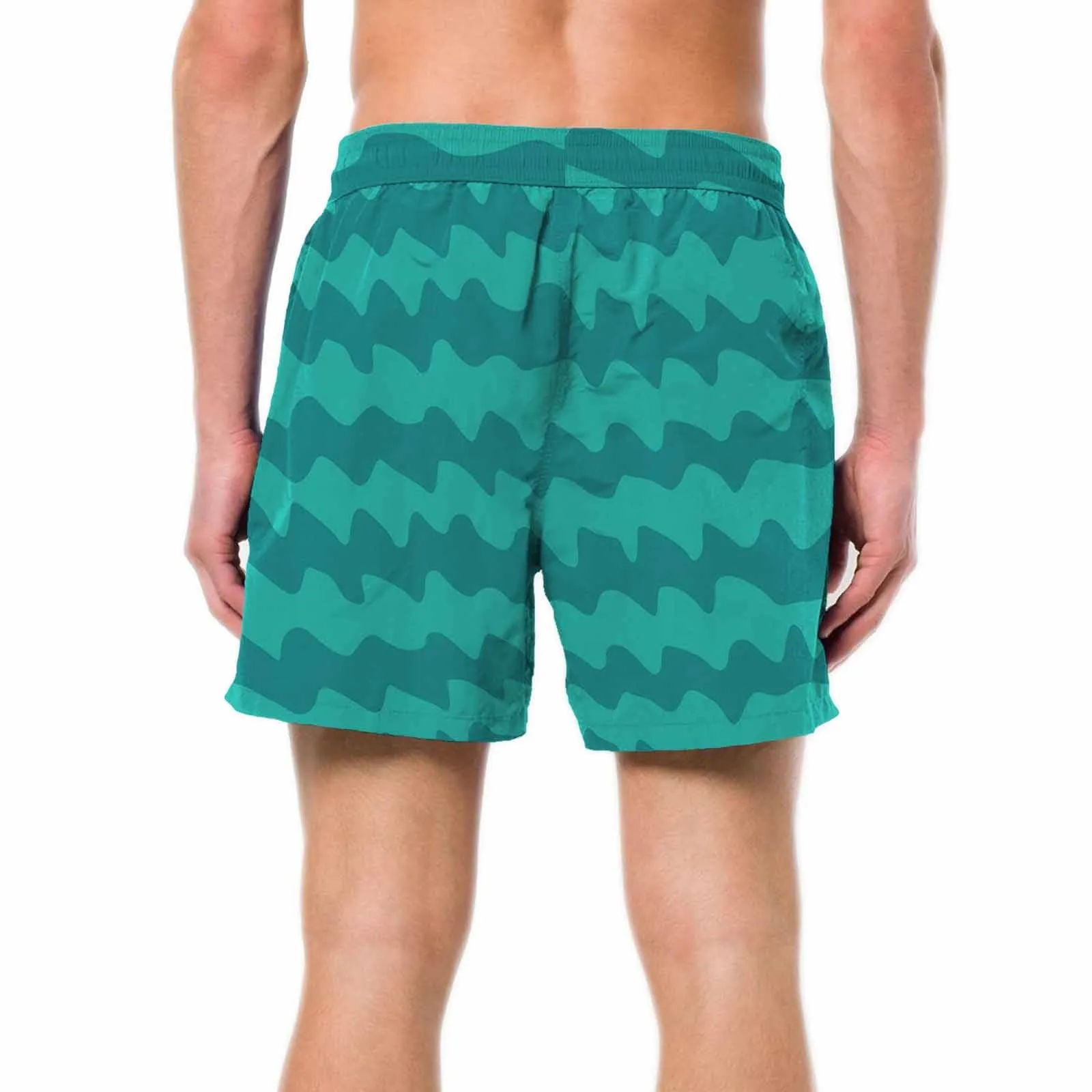 Custom Pet Face Swim Shorts with Photo & Name Personalized Shark Cat Men's Quick Dry Swim Shorts for Holiday