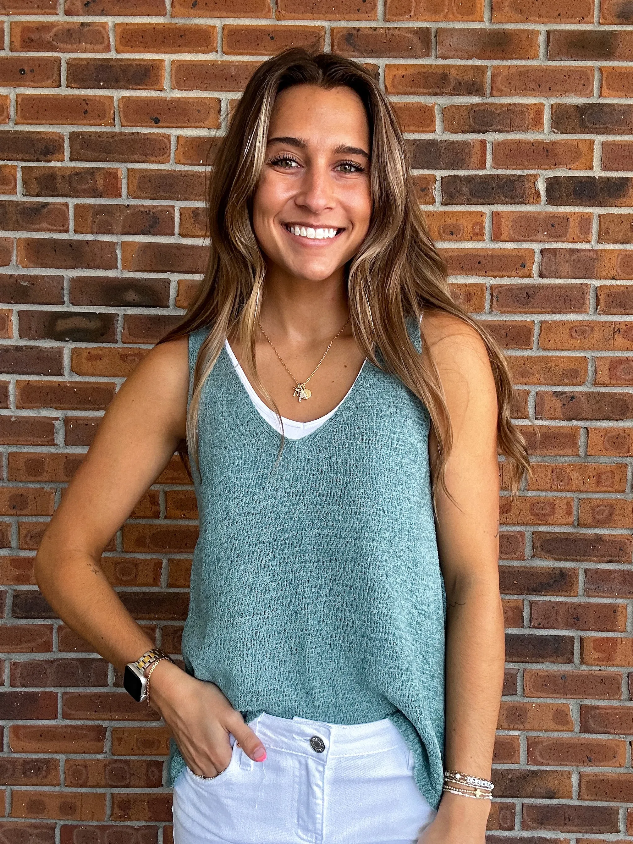 Daisy Mae Knitted Sweater Tank