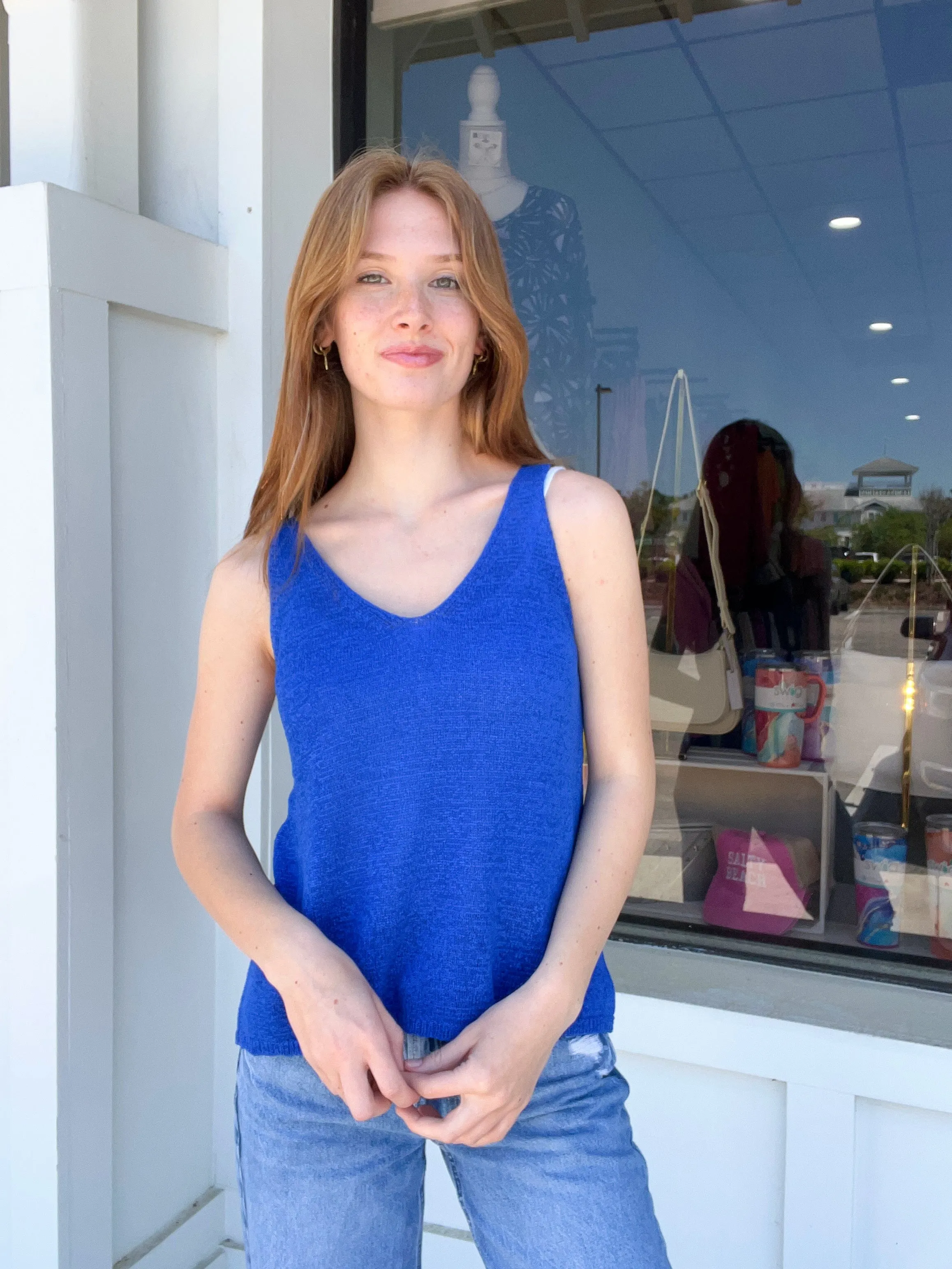 Daisy Mae Knitted Sweater Tank