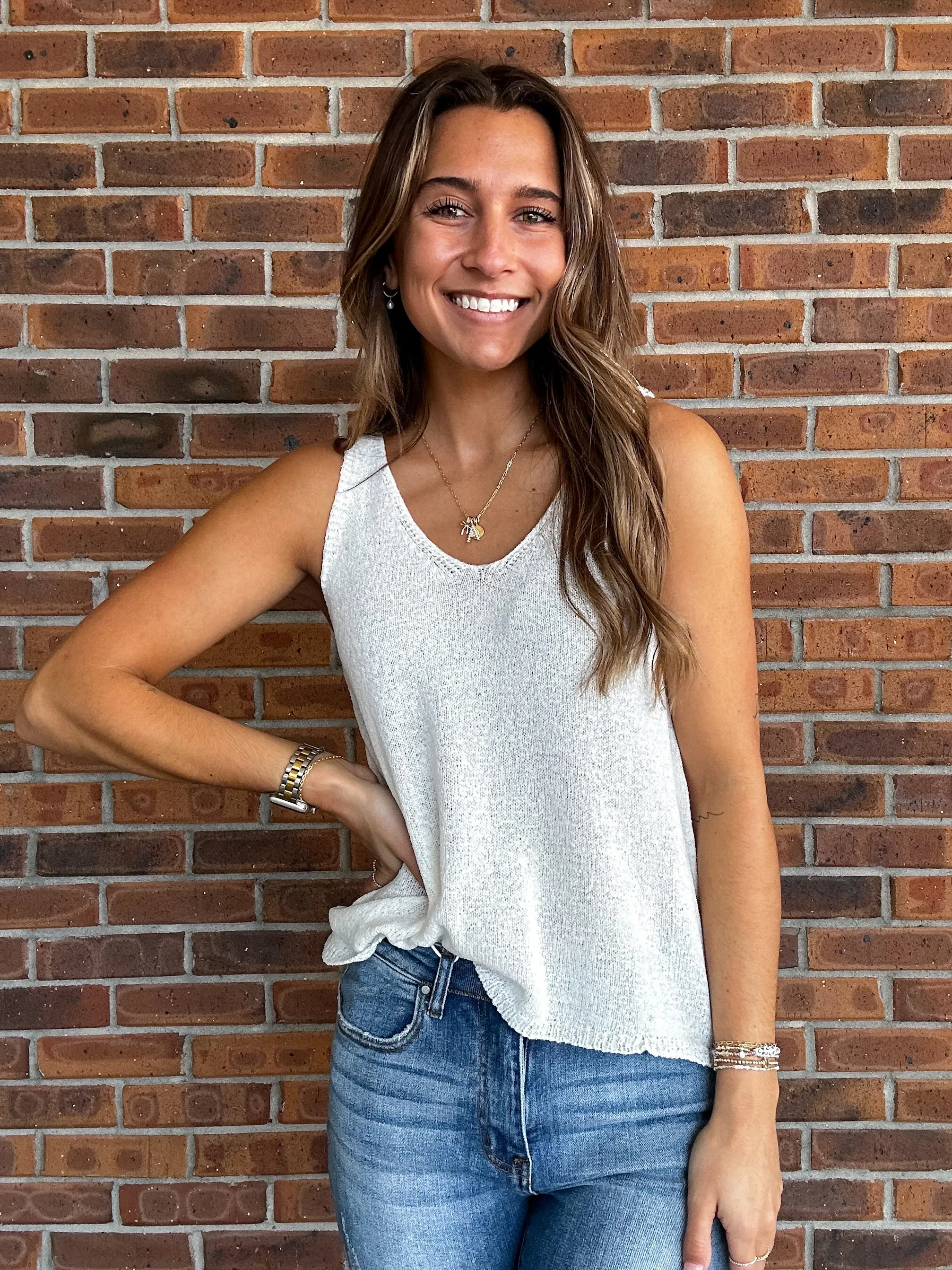 Daisy Mae Knitted Sweater Tank