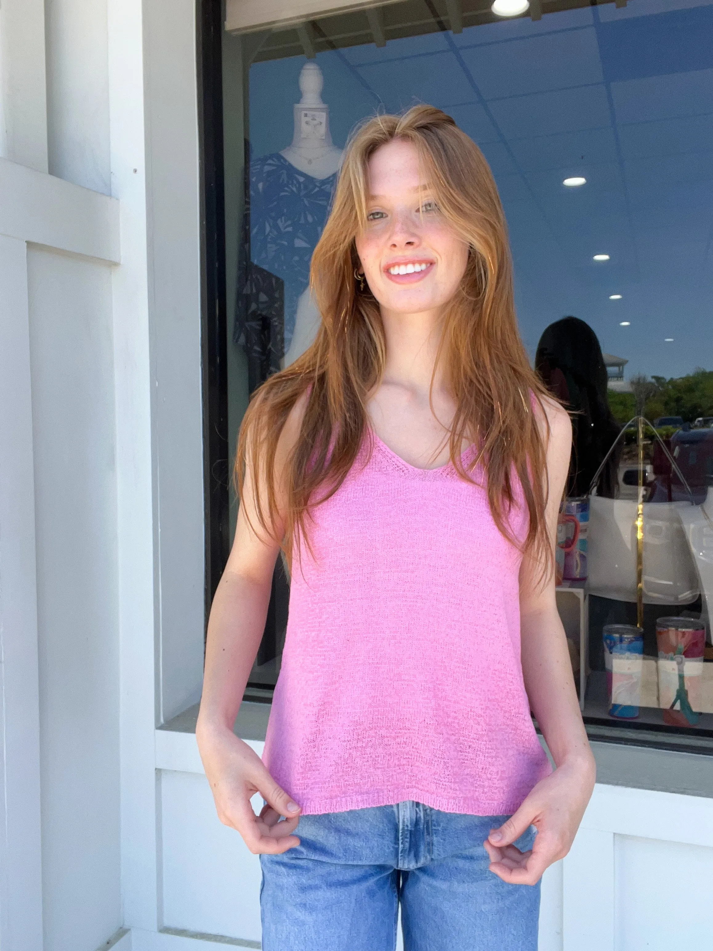 Daisy Mae Knitted Sweater Tank