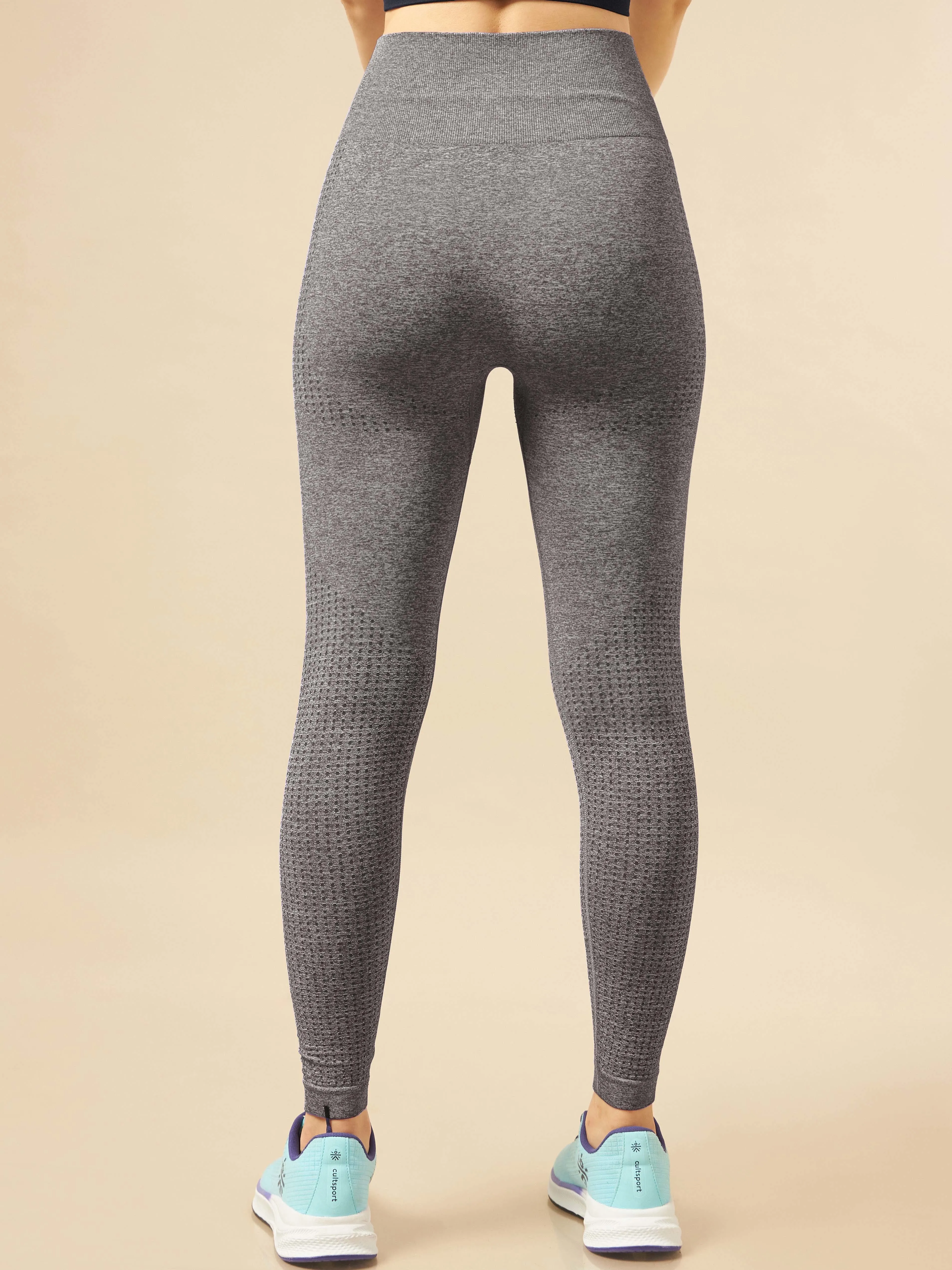 Dark Grey Seamless Contour Leggings