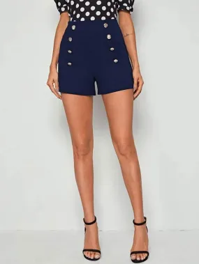 Double Breasted Shorts