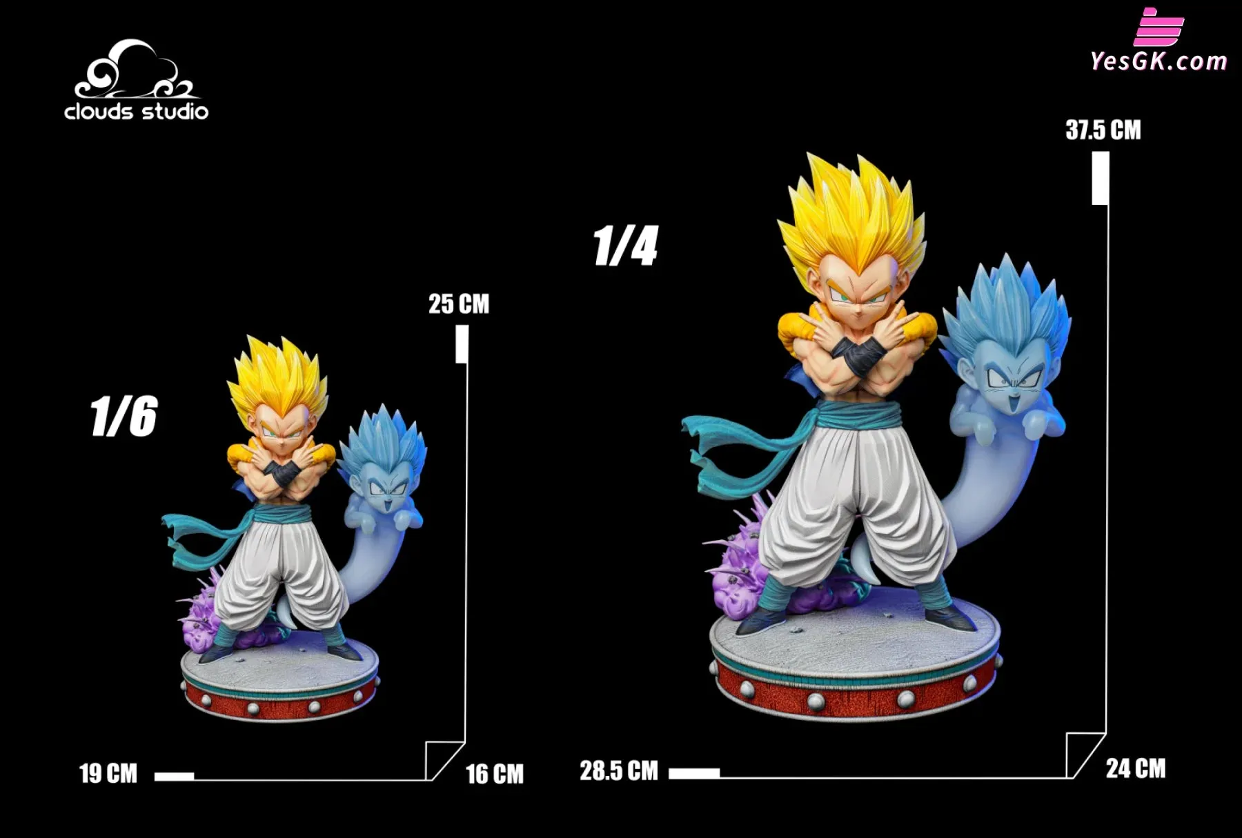 Dragon Ball Gotenks Statue - Clouds Studio [Pre-Order Closed]