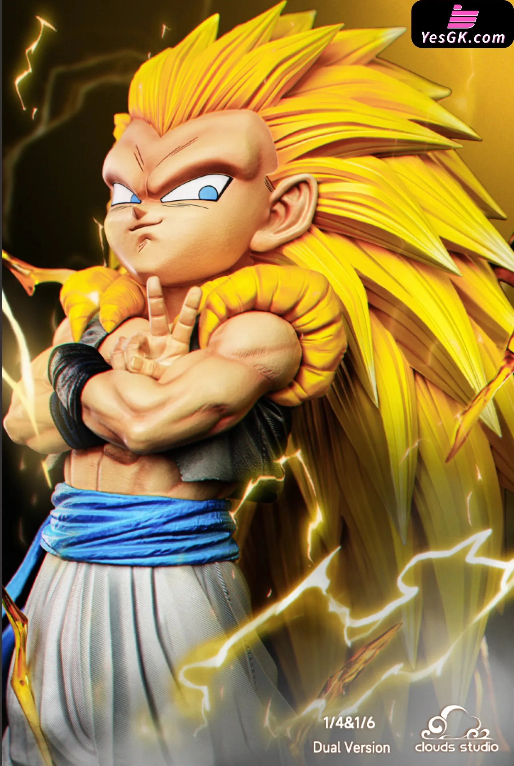 Dragon Ball Gotenks Statue - Clouds Studio [Pre-Order Closed]