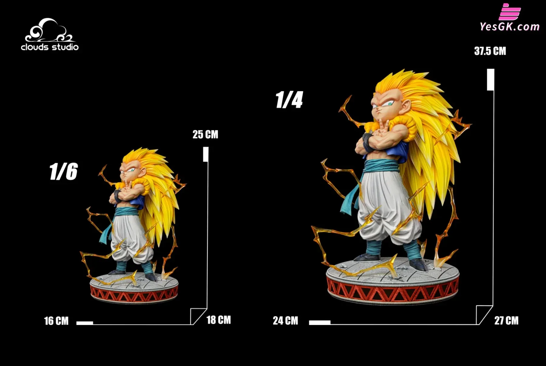 Dragon Ball Gotenks Statue - Clouds Studio [Pre-Order Closed]