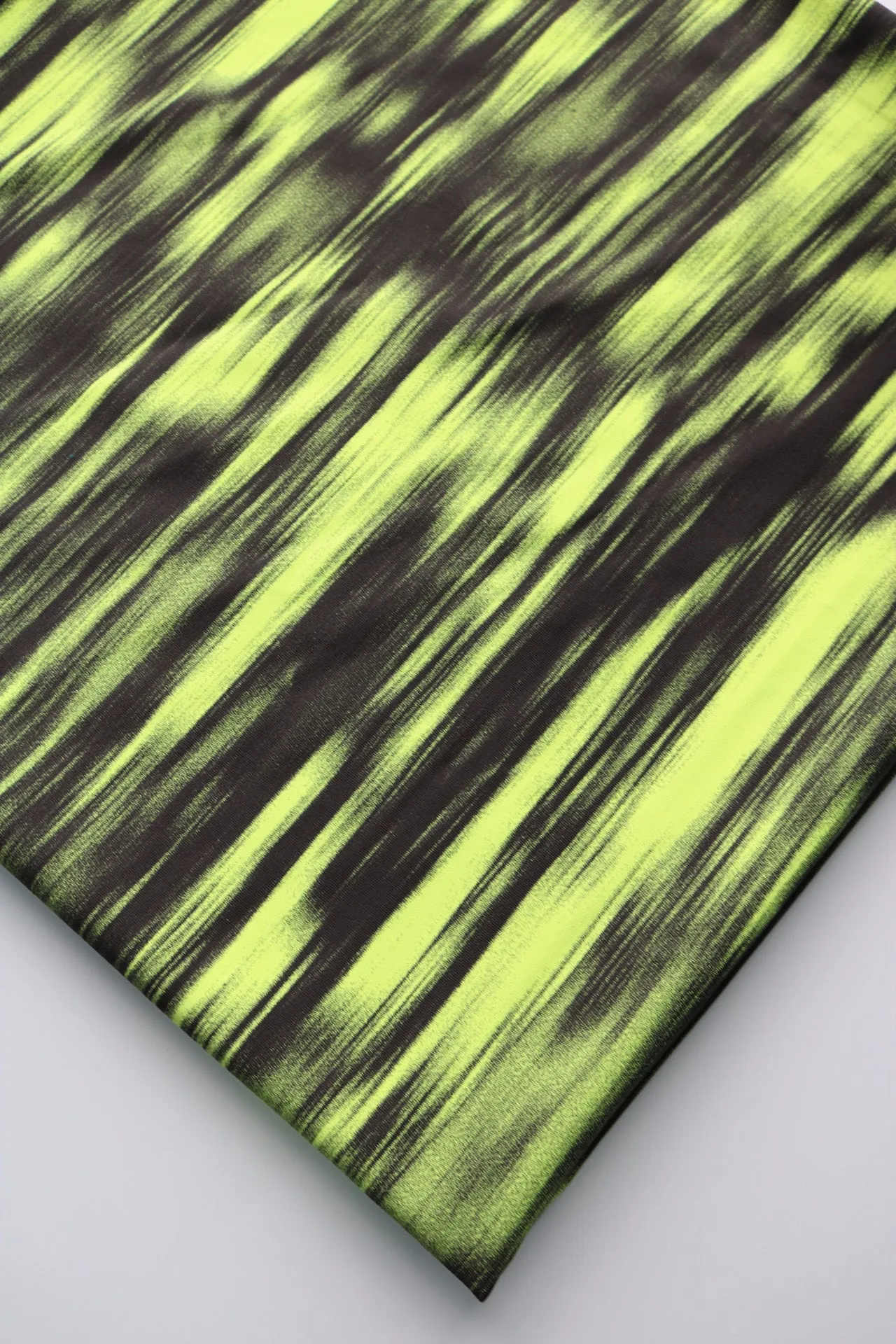 Electric Yellow Synchronicity Premium Athletic Nylon/Spandex