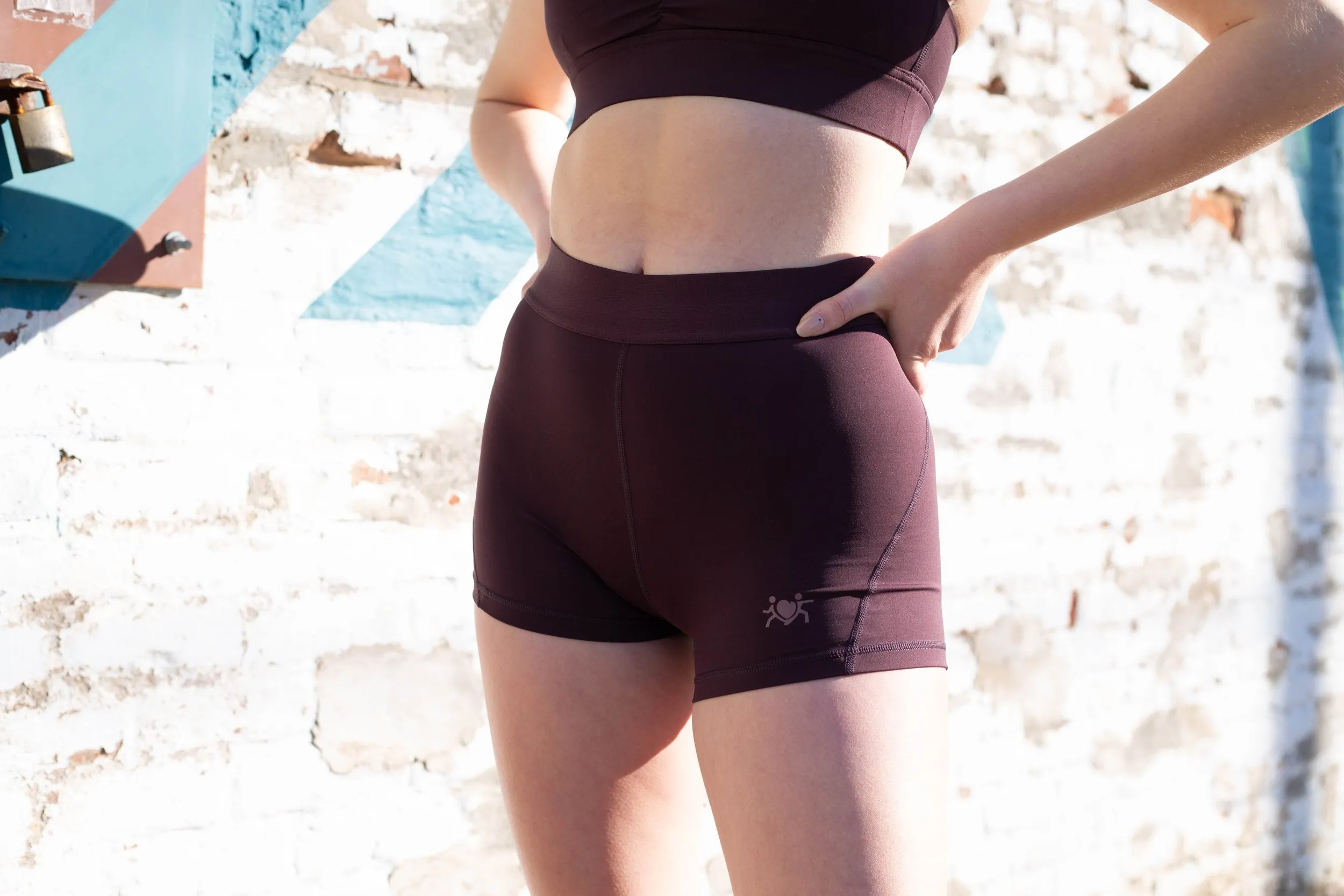 Ella Race Shorts (plum)