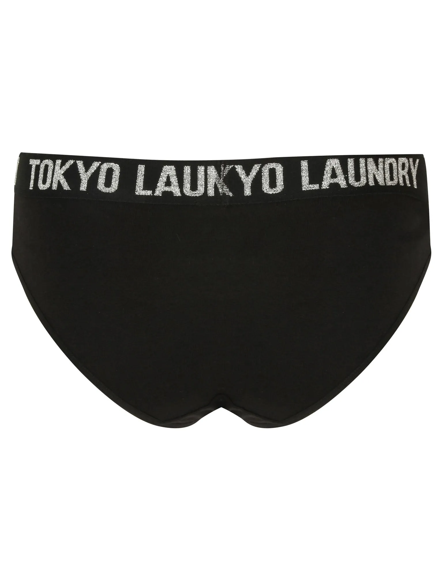 Eta (3 Pack) Assorted Briefs in Ivory / Black - Tokyo Laundry