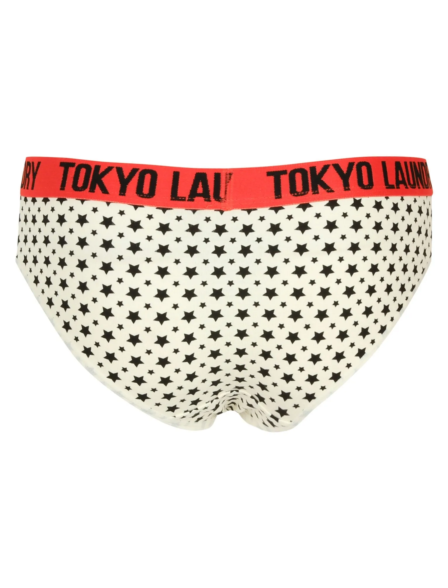 Eta (3 Pack) Assorted Briefs in Ivory / Black - Tokyo Laundry