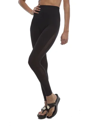 Fishnet Side Leggings