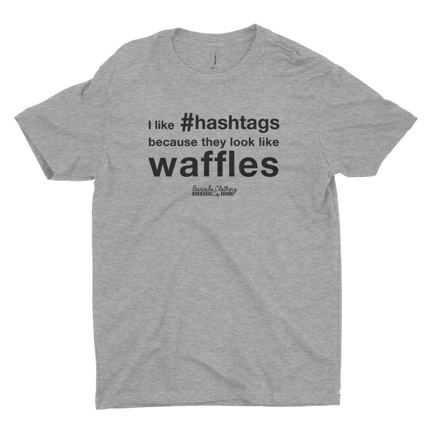 Hashtags Waffles Blacked Out