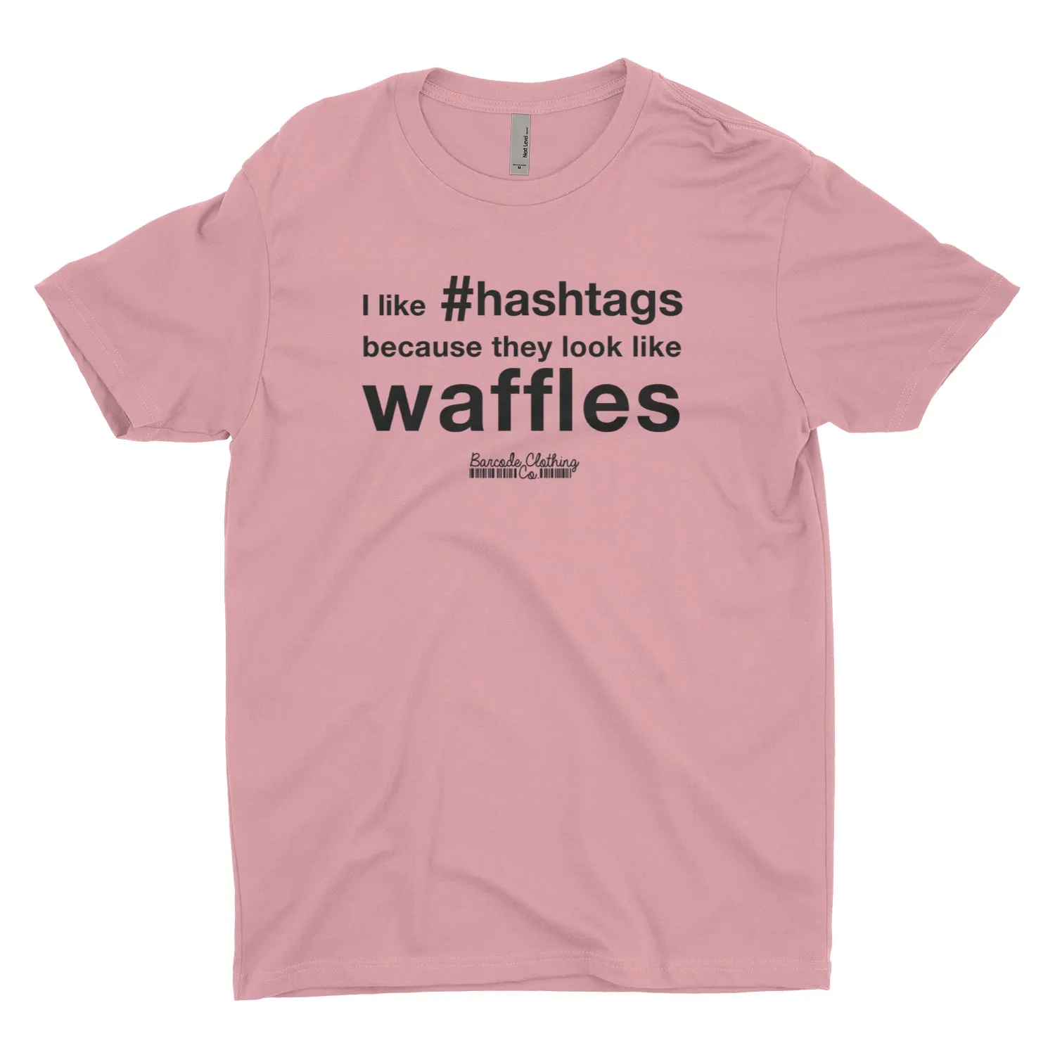 Hashtags Waffles Blacked Out