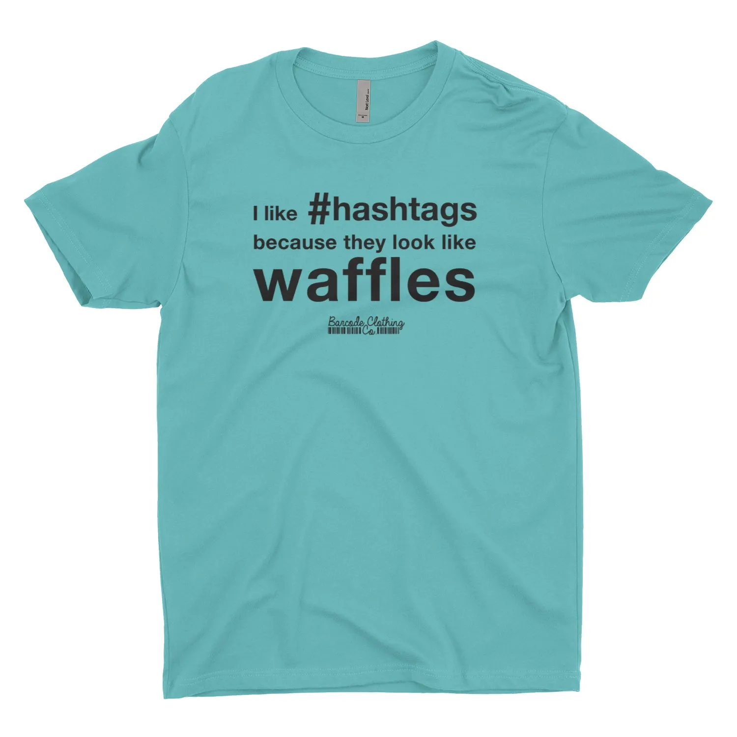 Hashtags Waffles Blacked Out