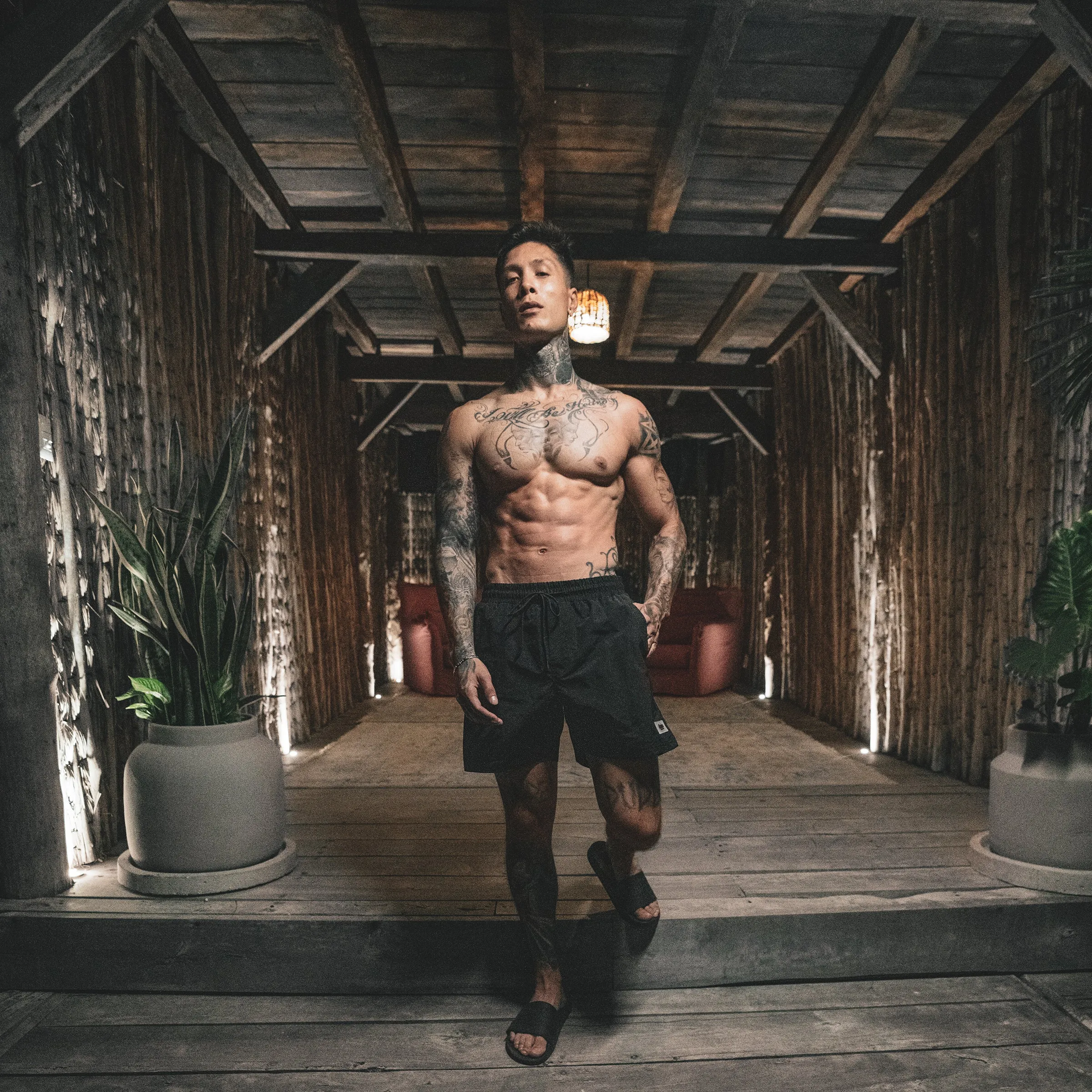 Heria Training Trunks - Black