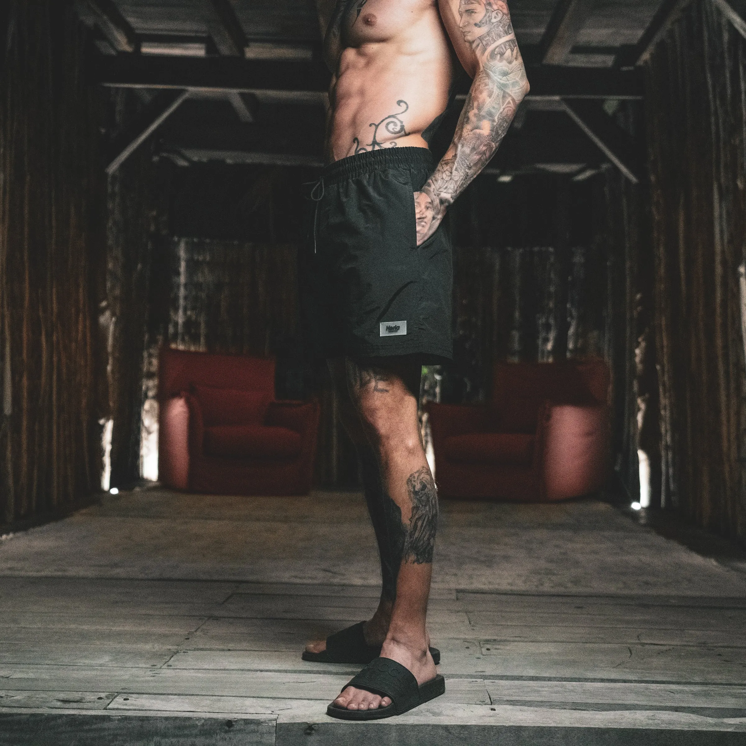 Heria Training Trunks - Black