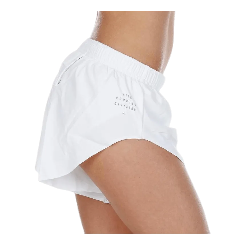 Hi Cut Short Running Division White