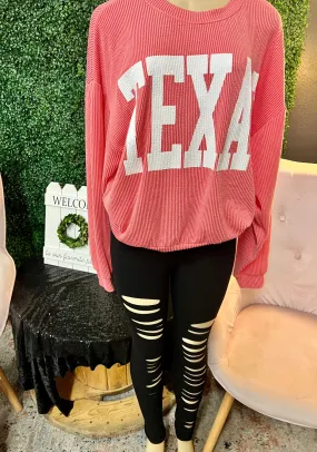 Hot Mess Distressed Leggings