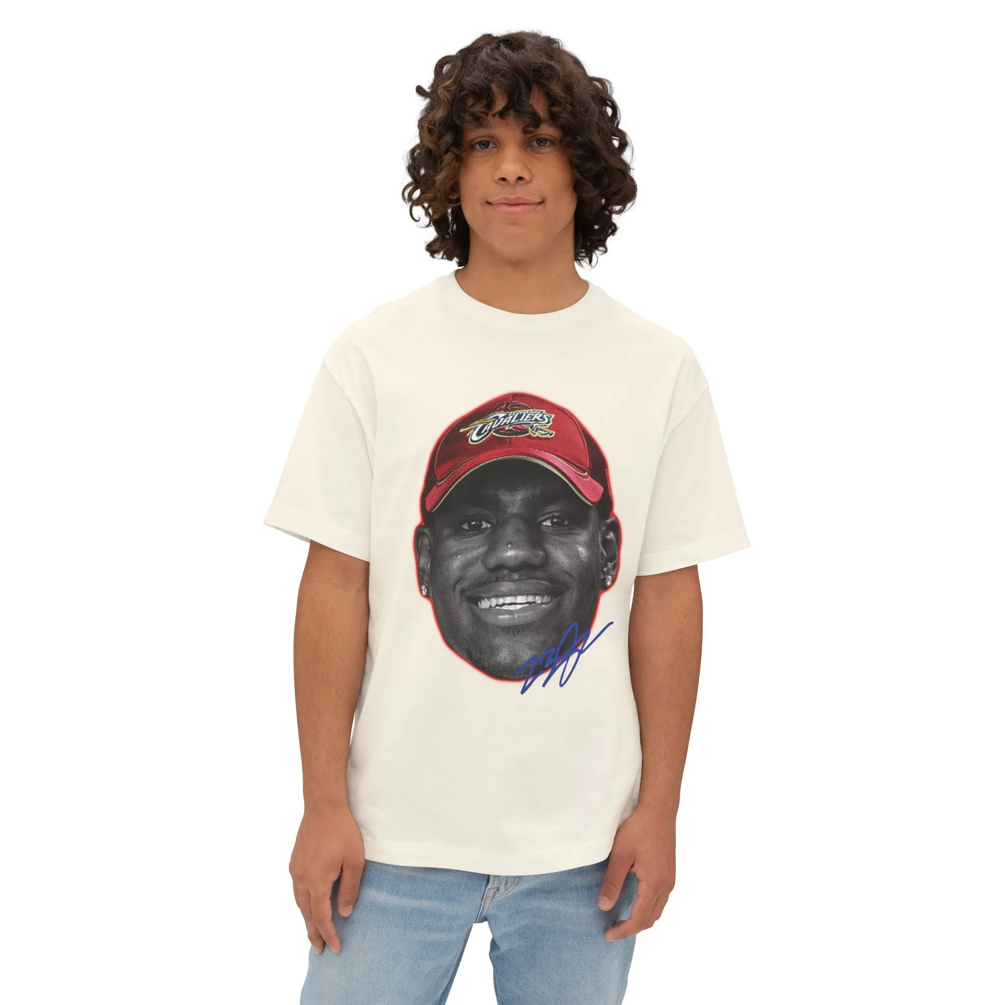 James Cavs Oversized Tee
