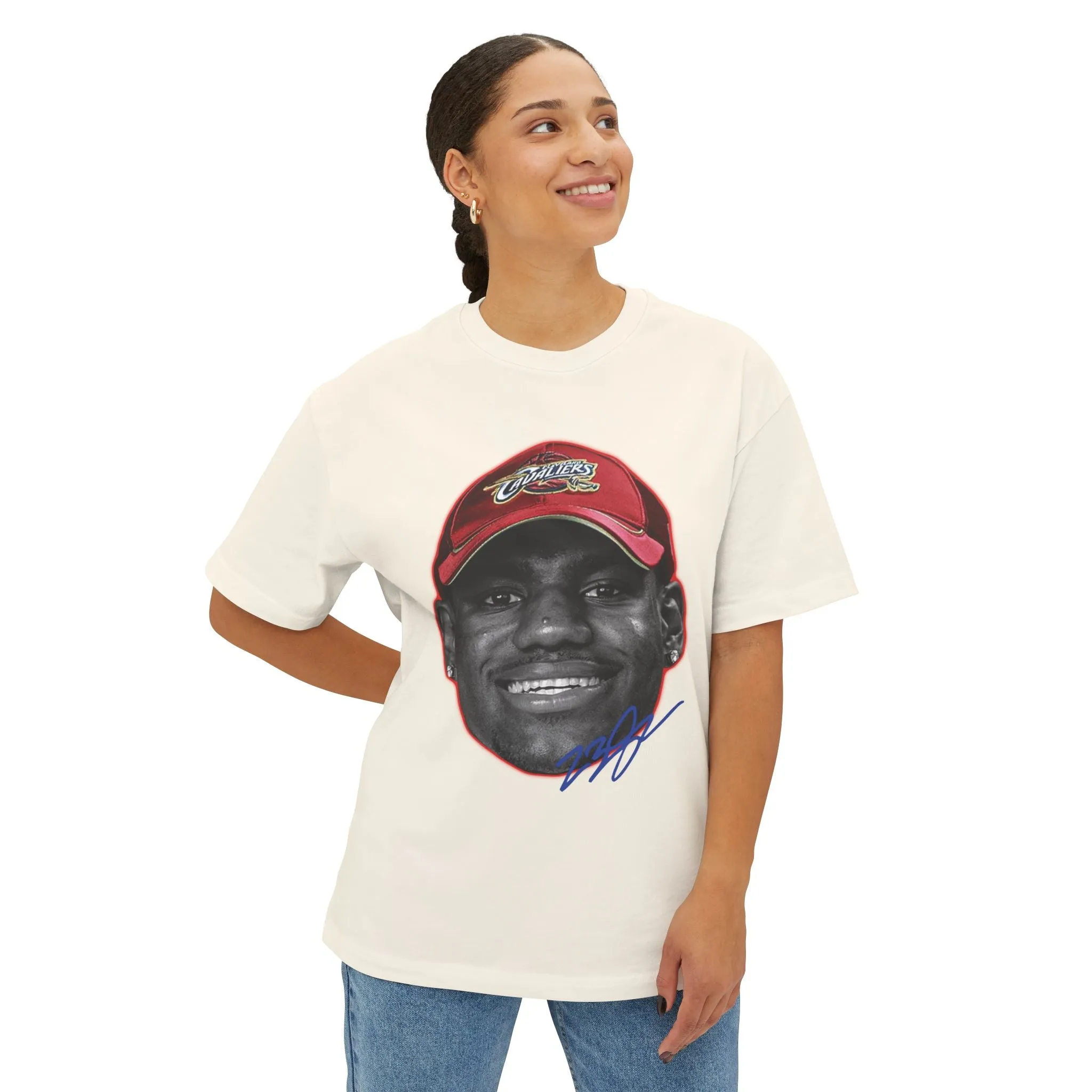 James Cavs Oversized Tee