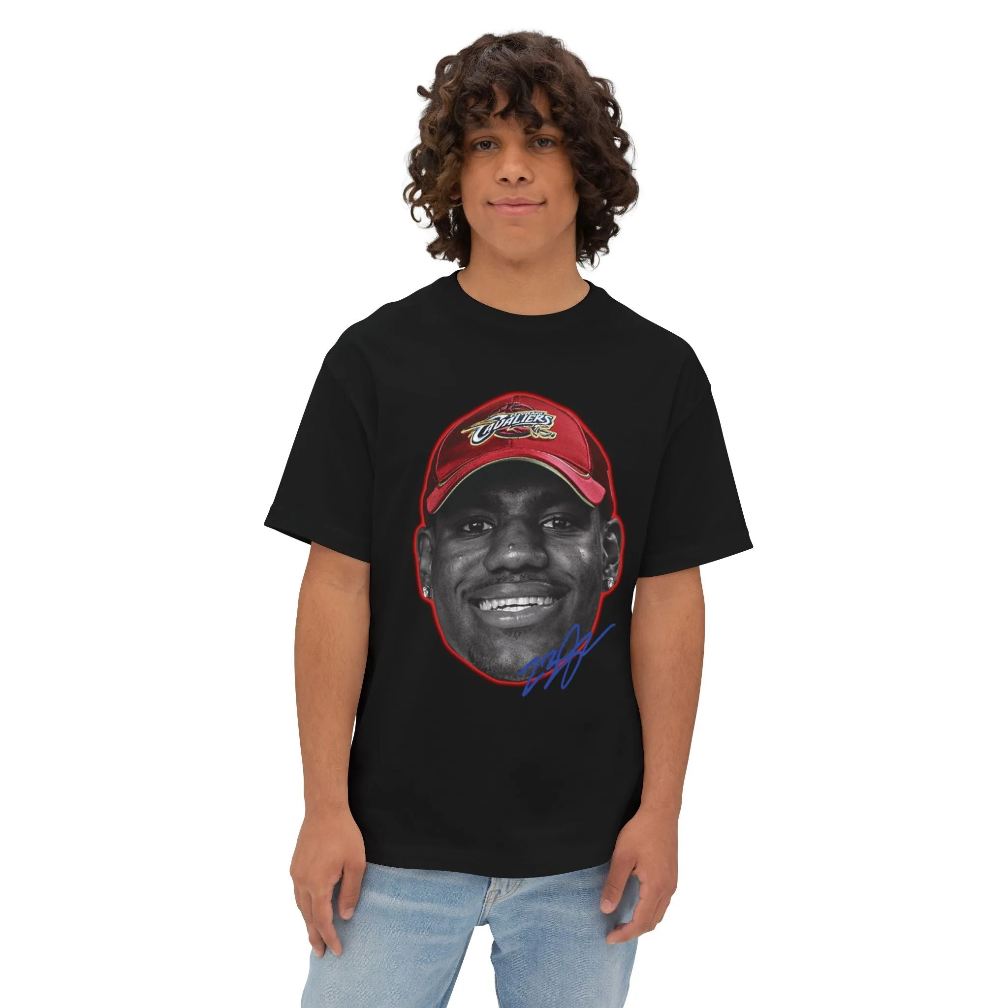 James Cavs Oversized Tee