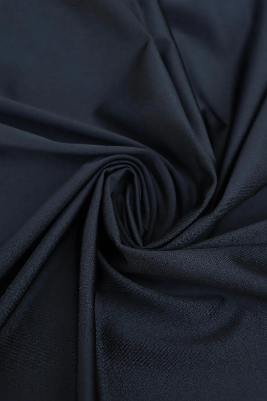 K-Deer Black Shiny Athletic Nylon/Spandex Tricot