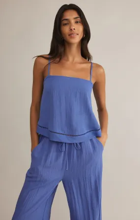 La Luz Tank Tops | Riviera Blue